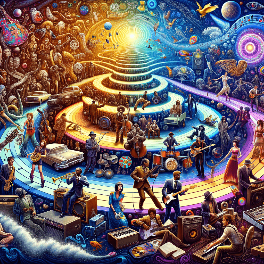 How Music Genres Influence Each Other Over Time